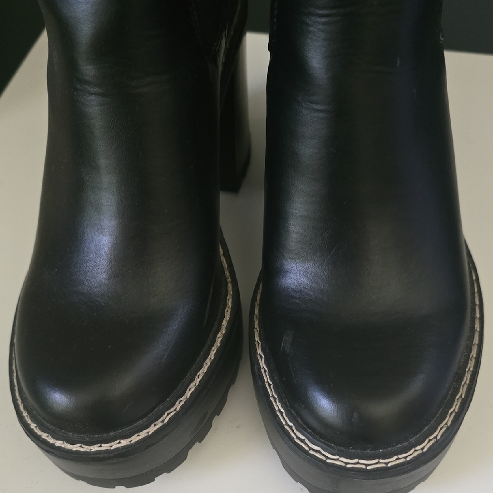 Black Heeled BOOTS - Picture 7 of 13
